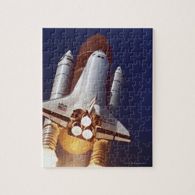 Rocket Launch Jigsaw Puzzle (Vertical)