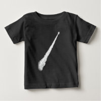 Rocket Launch Vapour Trail Line Art