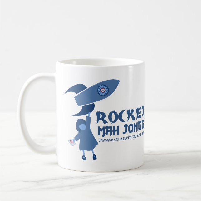 Rocket Mah Jongg Mug (Left)