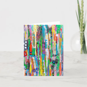 Rocket Man Blank Note Card