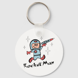 Rocket Man Key Ring