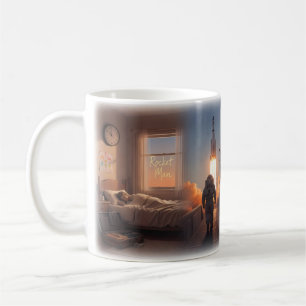 Rocket Man Space Journey Dream Mug