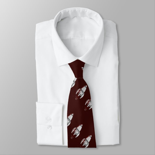 Rocket Man Tie (Tied)