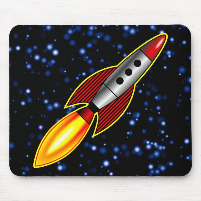 Rocket Mouse Pad (Front)