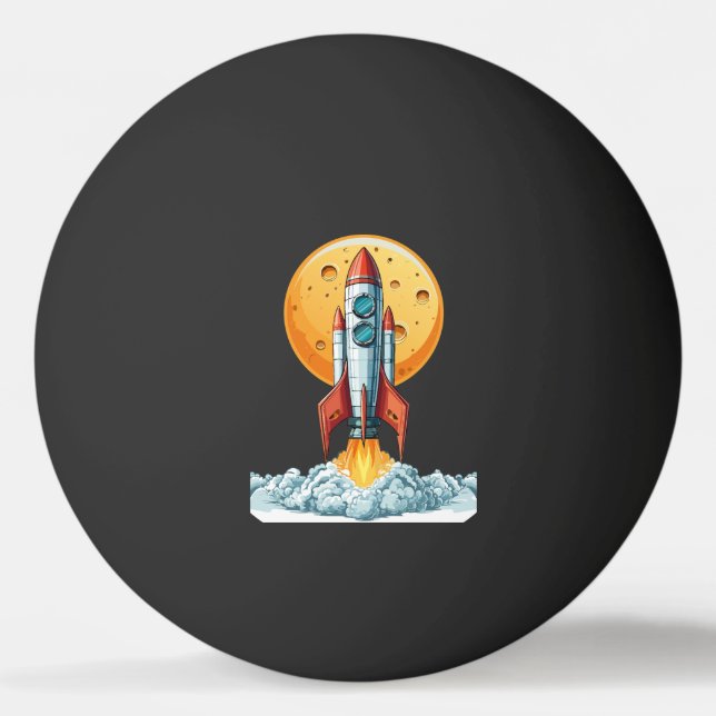 rocket ping pong ball (Front)