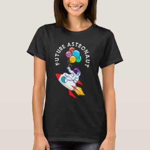 Rocket Planets Scientist Kids Astronomy Future Ast T-Shirt