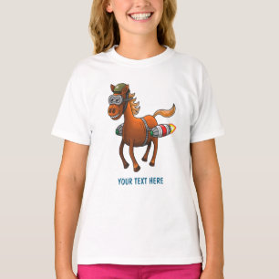 Rocket Pony's Birthday Flight T-Shirt