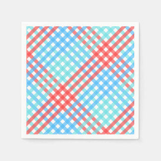 Rocket Pop, Small Plaid Napkin