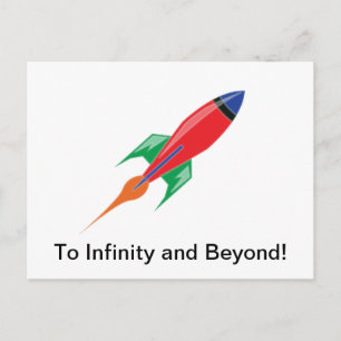 Rocket Postcard