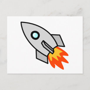 Rocket Postcard