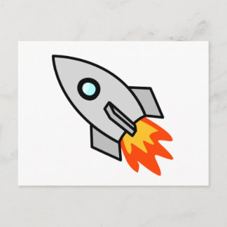 Rocket Postcard