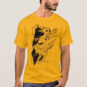 Rocket Powered Skateboard T-Shirt