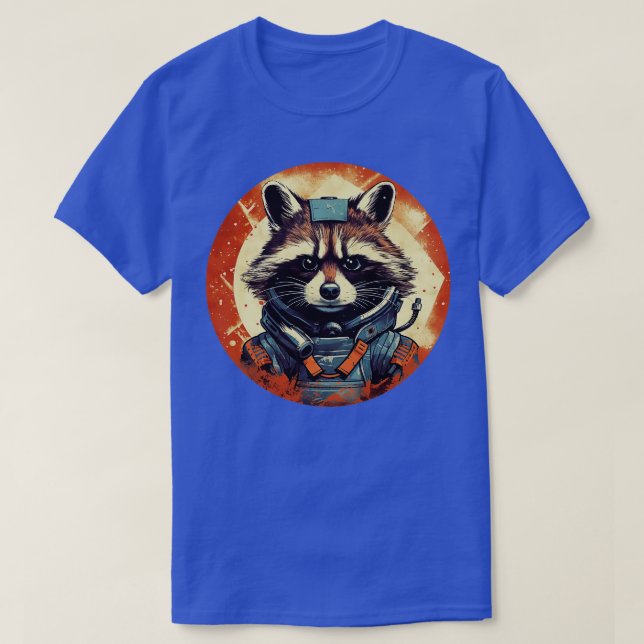 Rocket Racoon 3 T-Shirt (Design Front)