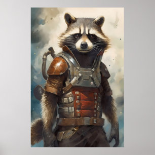 Rocket Racoon Poster