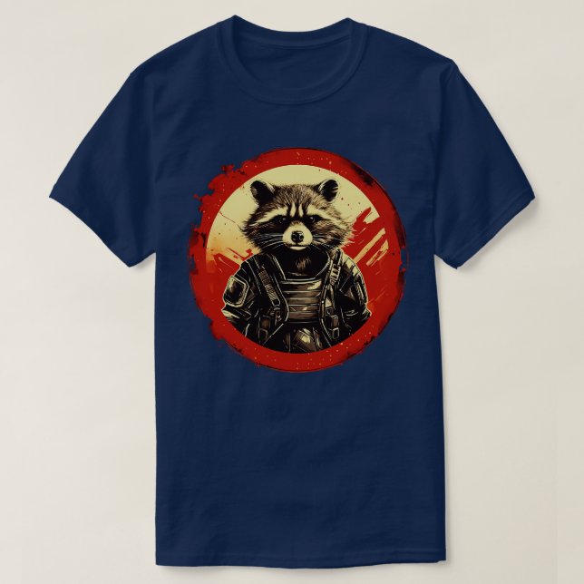 Rocket Racoon T-Shirt (Design Front)