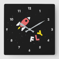 Rocket - Red & Yellow Abstract Pop Art. FLY!