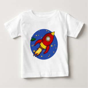 Rocket red yellow Infant T-Shirt