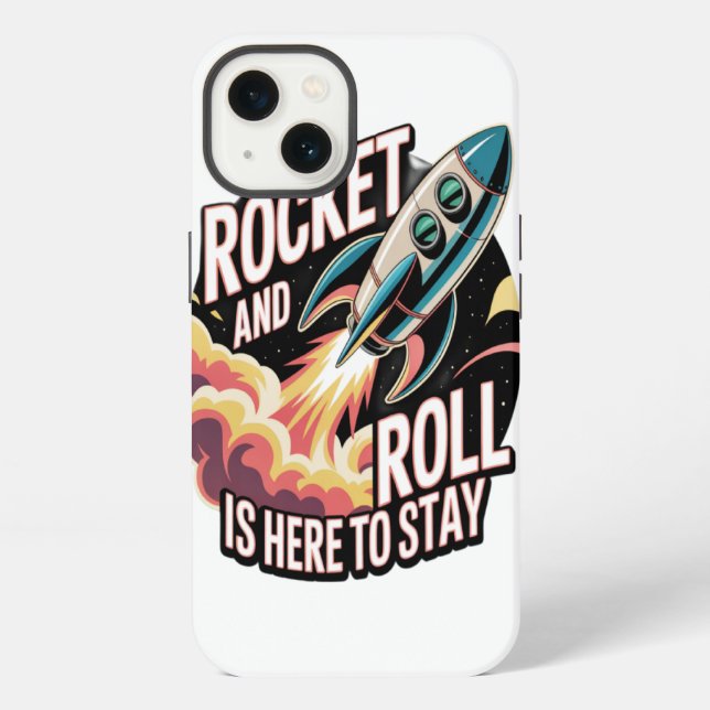 Rocket Roll  iPhone Case (Back)