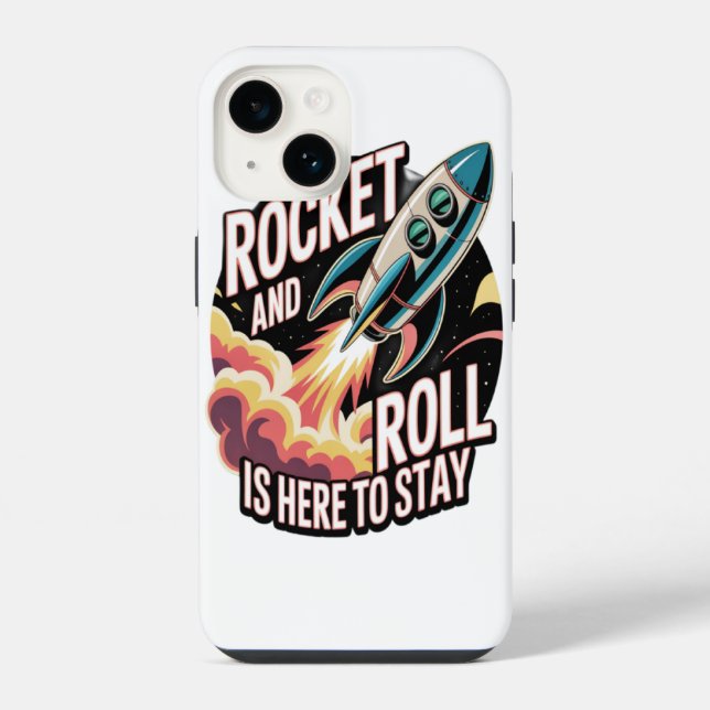 Rocket Roll  iPhone Case (Back)