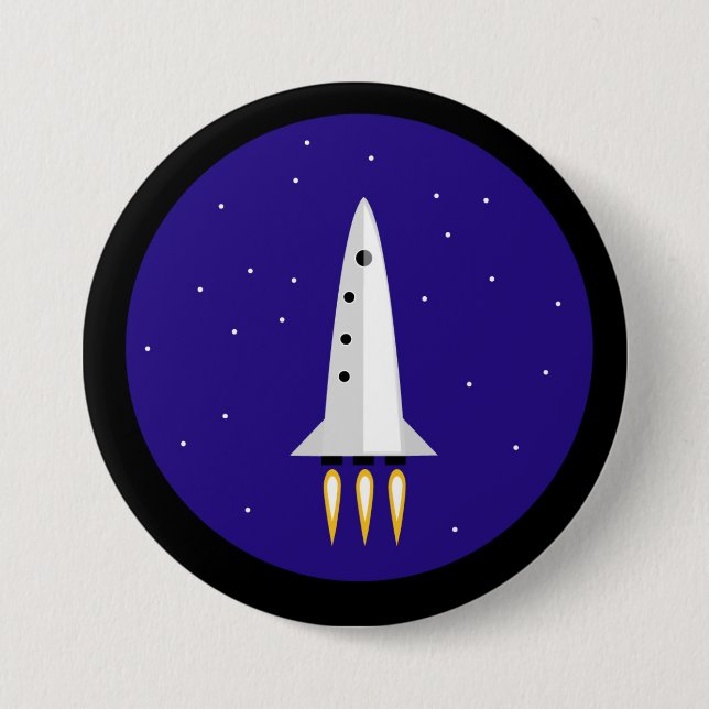 Rocket Science 7.5 Cm Round Badge (Front)