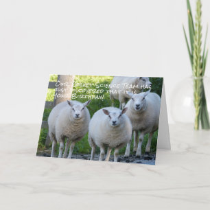 Rocket science Birthday Card