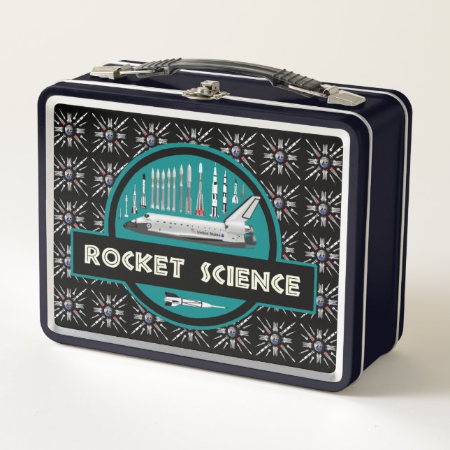 Rocket Science Metal Lunchbox (Front)