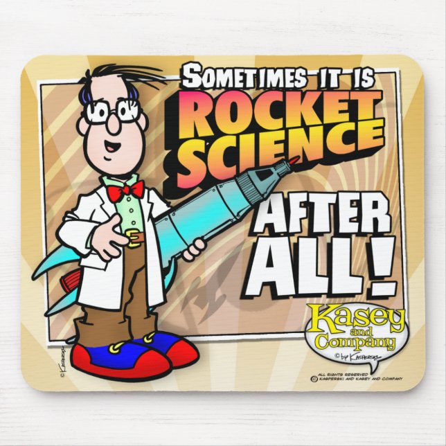 Rocket Science Mouse Pad (Front)