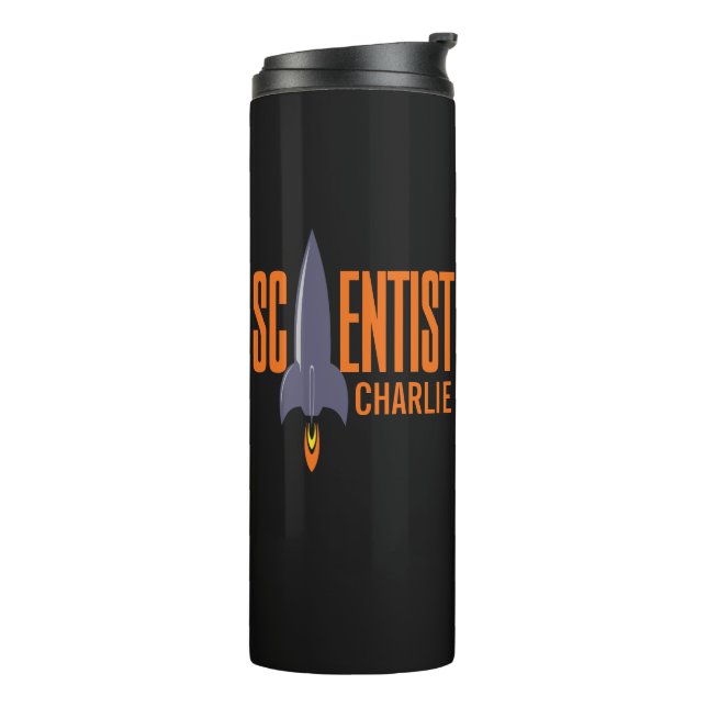 Rocket Scientist custom name tumbler (Rotated Left)