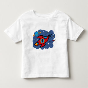 Rocket Ship 1st Birthday Toddler T-Shirt