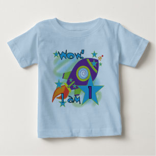 Rocket Ship 1st Birthday Tshirts and Gifts