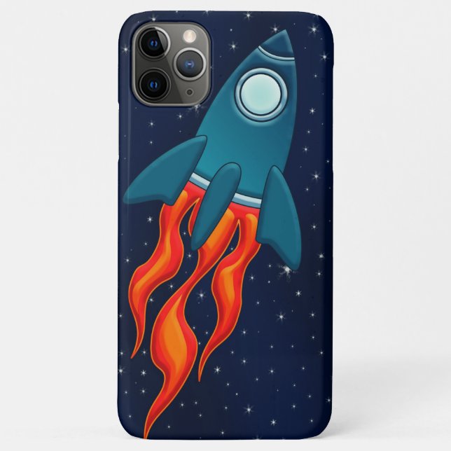 Rocket ship on space Case-Mate iPhone case (Back)