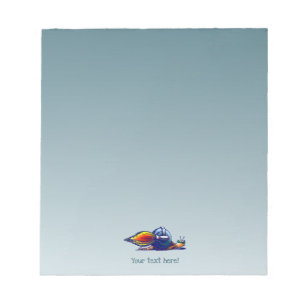 Rocket Snail Notepad