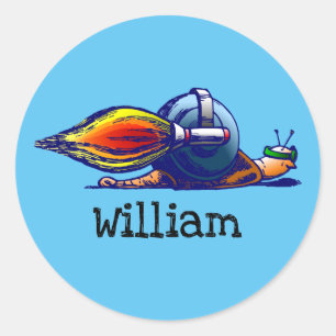 Rocket Snail sticker
