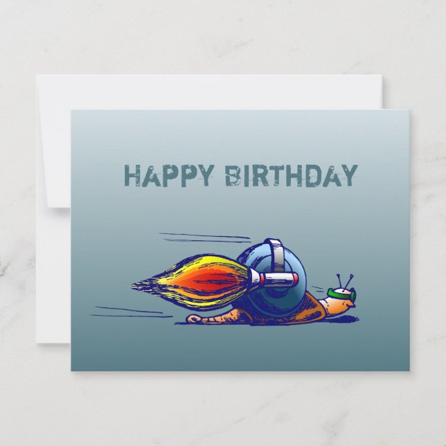 Rocket Snail's Jetpack Ride Card (Front)