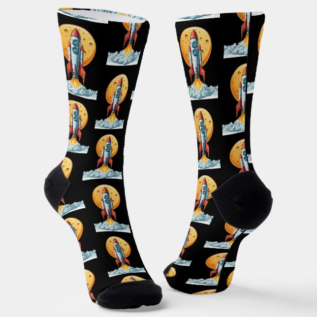 rocket socks (Angled)