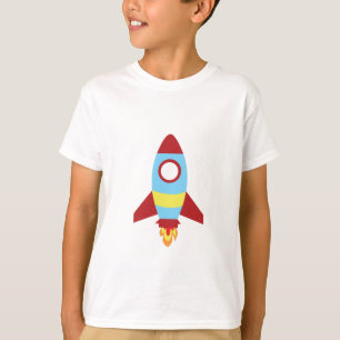 Rocket Spaceship Launching T-Shirt