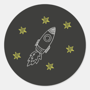 Rocket Sticker