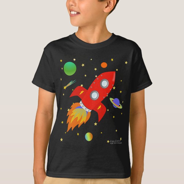 Rocket  T-shirt (Front)