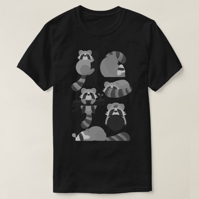 Rocket the Racoon T-Shirt (Design Front)