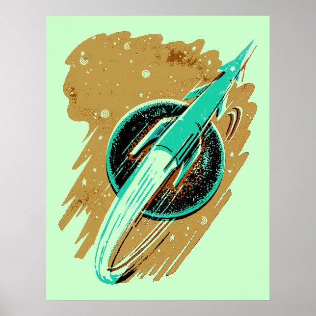 ROCKET TO THE MOON POSTER (Front)