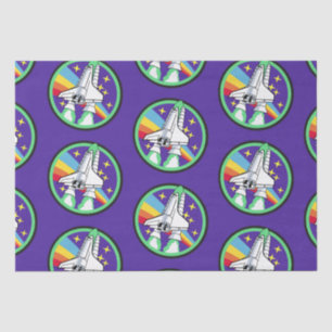Rocket to the Moon Tissue Paper