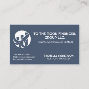 Rocket Trade Finance Logo  Business Card