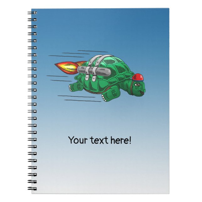 Rocket Turtle Notebook (Front)