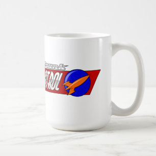 Rocketpunk Space Patrol Pennant Mug