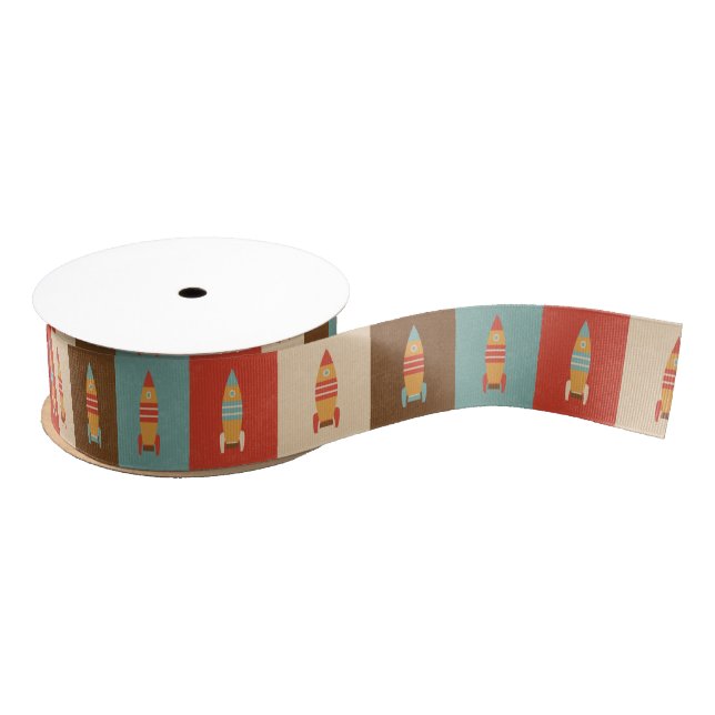 Rockets Grosgrain Ribbon (Spool)