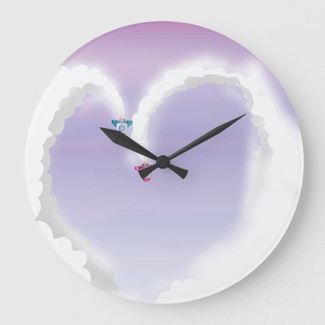 Rockets! Large Clock (Front)