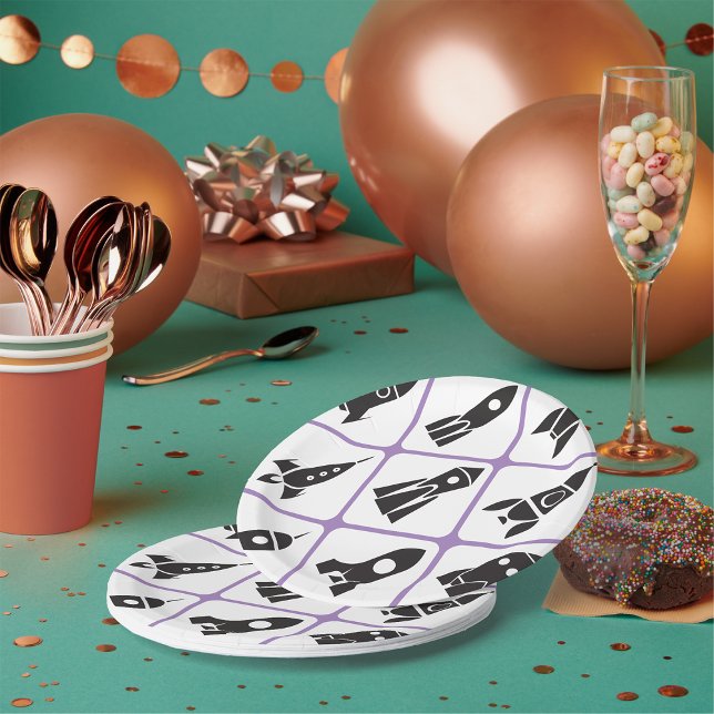 Rockets Paper Plate (Creator Uploaded)