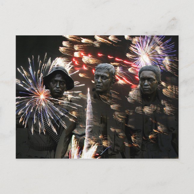 Rockets Red Glare Postcard (Front)