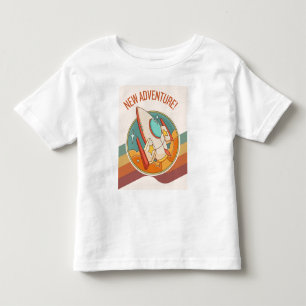 rocketship new adventure toddler T-Shirt