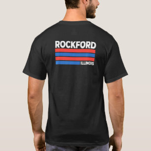 Rockford Illinois Il Keepsake The Forest City Reme T-Shirt